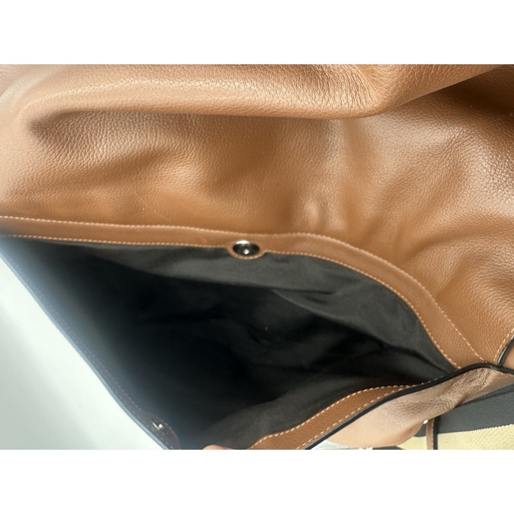 Coach Charles Messenger Brown Leather Shoulder Laptop Bag F54792 - Picture 11 of 11